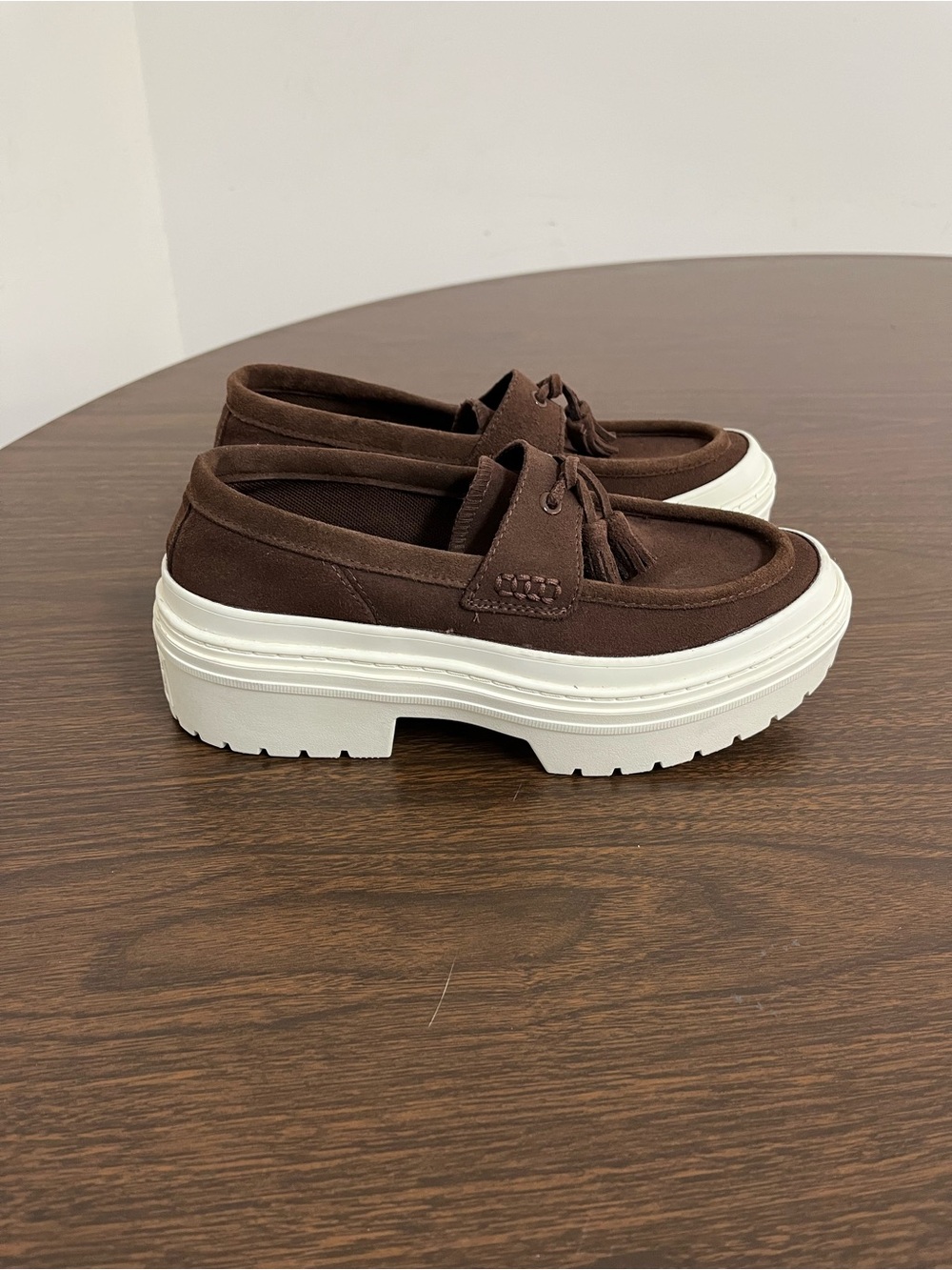 Converse Chuck Taylor All Star Lugged Loafer Platform Brown Womens 7 A15552C
